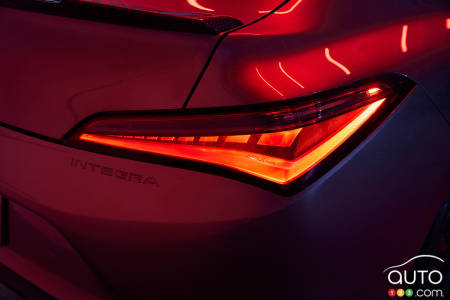 2023 Acura Integra A-Spec, rear light